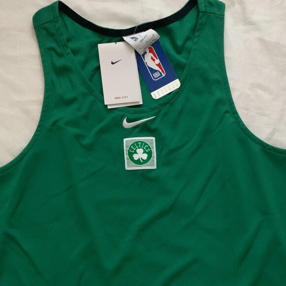 NIKE Women’s Boston Celtics Standard Issue Dri-Fit Tank Top in Green Sz LARGE - Picture 2 of 4